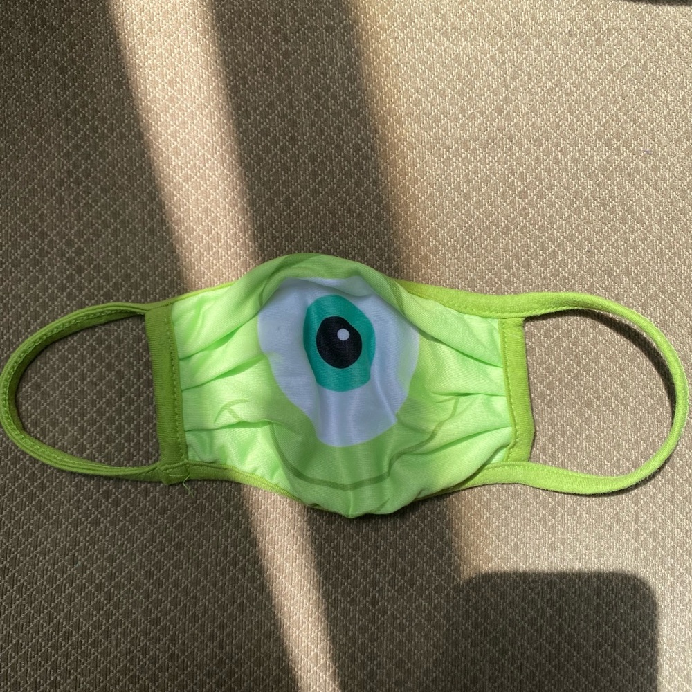 Disney Parks Mike Wazowski Face Mask